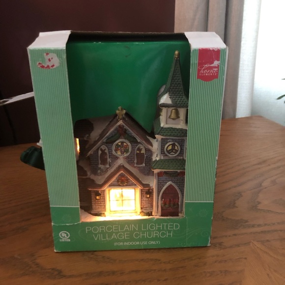 Lighted Village Church - Picture 6 of 7